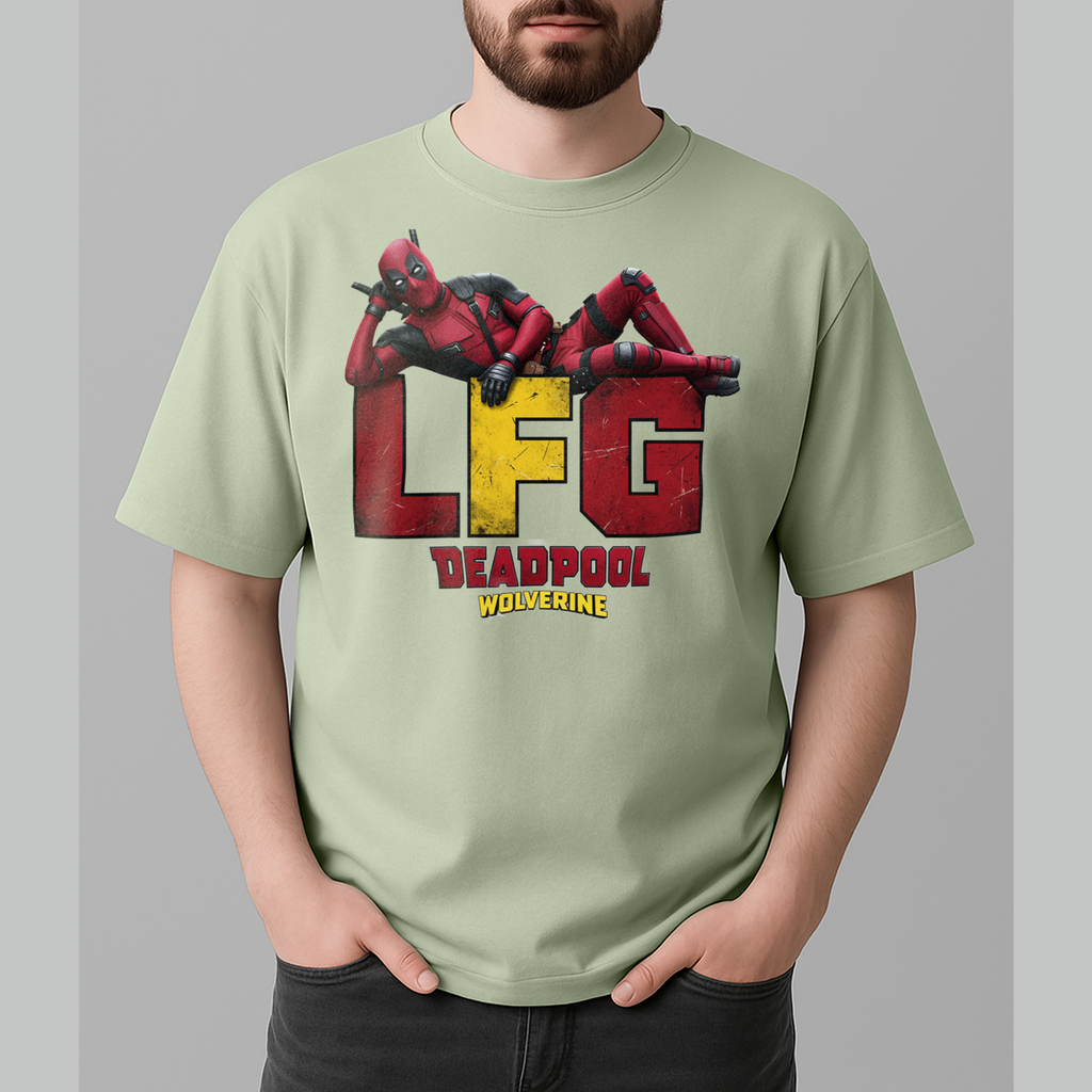 Deadpool "LFG" T-Shirt - OVERSIZED