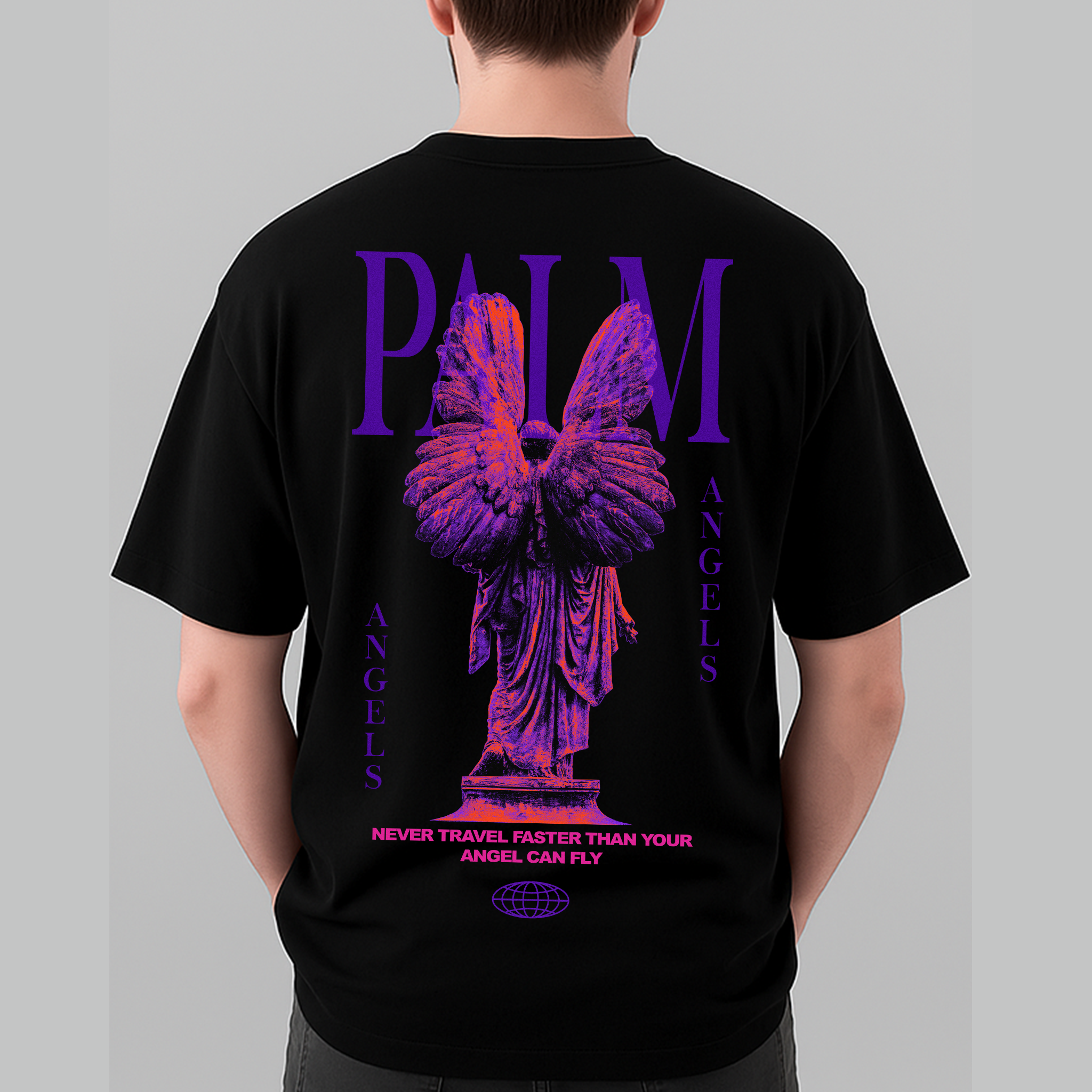 Palm Angels Graphic T-Shirt - OVERSIZED