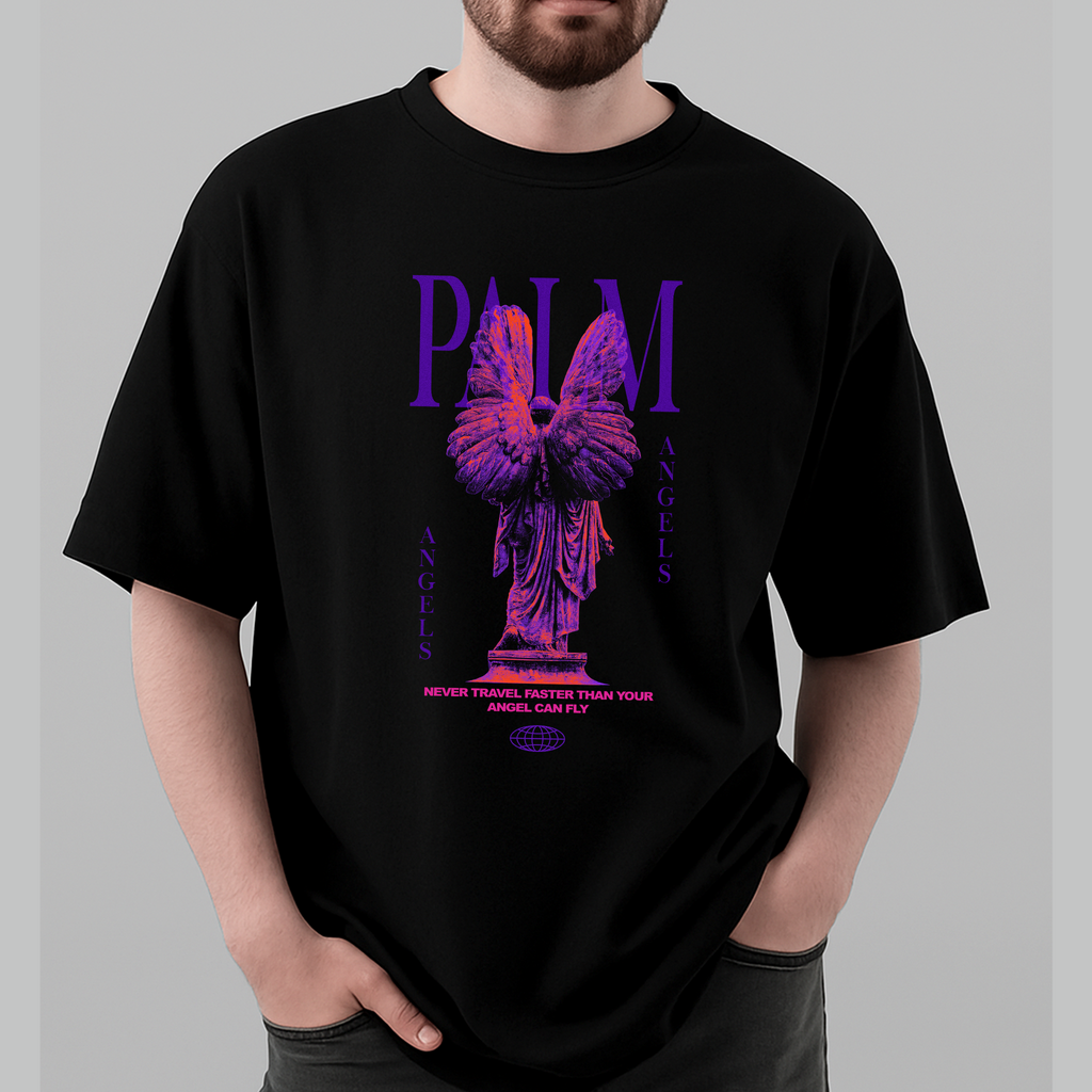 Palm Angels Graphic T-Shirt - OVERSIZED